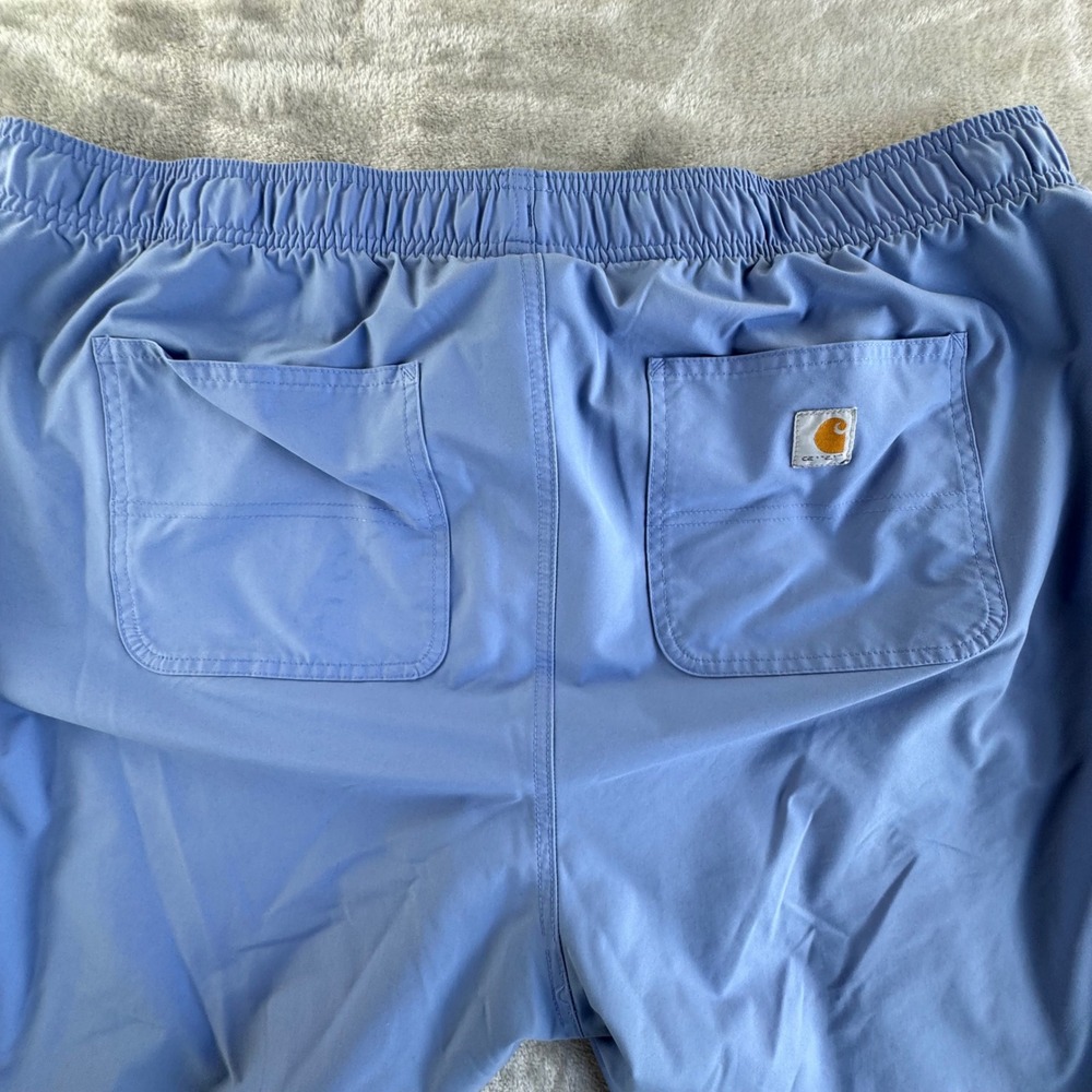 Carhartt Scrub Pants Womens 2XL Blue Medical Nurse Workwear Utility Fit - Picture 9 of 10